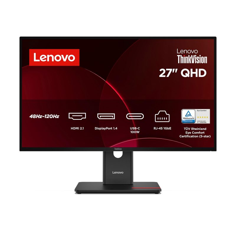 Lenovo ThinkVision T27QD-40 Monitor
