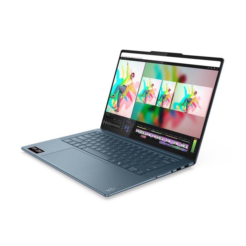 Lenovo Yoga Pro 7 14ASP10 Copilot+ PC AMD Ryzen AI 9 365 Laptop 36.8 cm (14.5") 3K 32 GB LPDDR5x-SDRAM 1 TB SSD Wi-Fi 7 (802.11be) Teal Turkish