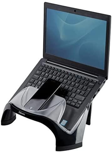 Fellowes Smart Suites Laptop Riser with USB Hub (8020201), Black