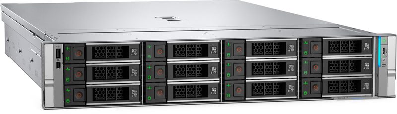 DELL PowerEdge R570 server 960 GB Rack (2U) Intel Xeon 6 6511P 2.3 GHz 16 GB DDR5-SDRAM 800 W