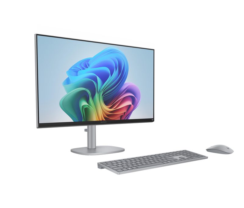 HP OmniStudio X Next Gen AI 27-cs1020nb PC Copilot+ PC Intel Core Ultra 5 226V 68.6 cm (27") 3840 x 2160 pixels All-in-One PC 16 GB LPDDR5x-SDRAM 512 GB SSD Windows 11 Home Wi-Fi 6E (802.11ax) Silver