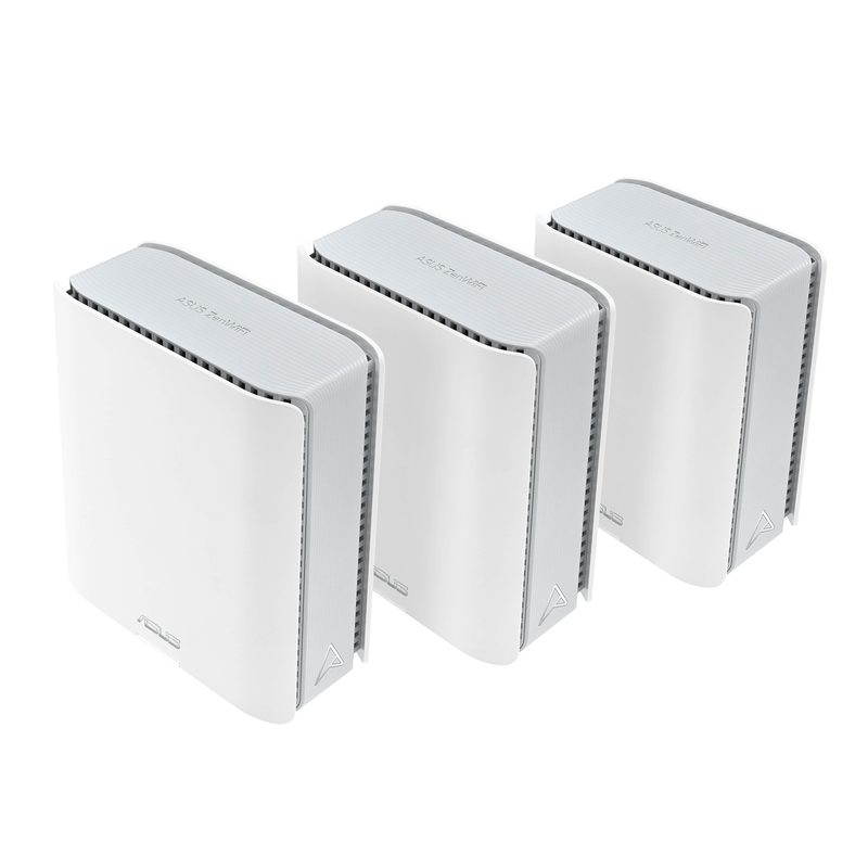 ASUS ZenWiFi BT10 (W-3-PK) Tri-band (2.4 GHz / 5 GHz / 6 GHz) Wi-Fi 7 (802.11be) White Internal