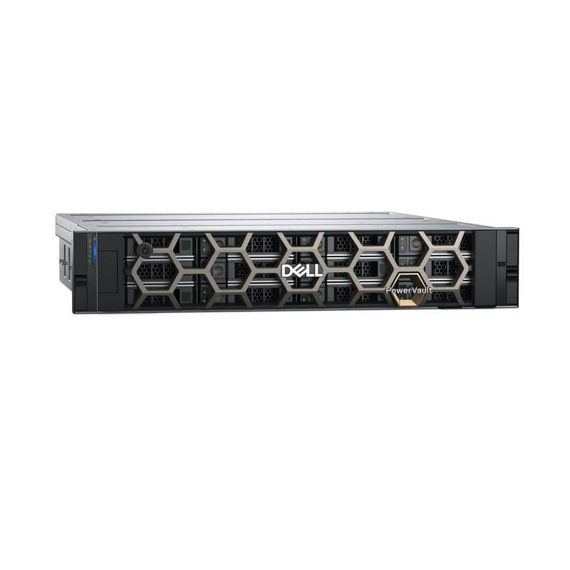 DELL PowerVault MD2412 Storage server Rack (2U) Intel® Xeon® 8 TB HDD Black
