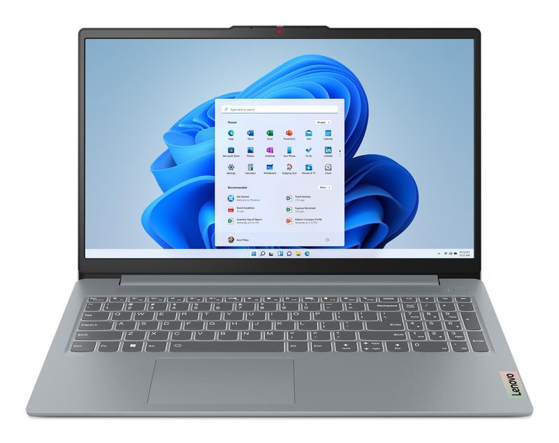 Lenovo IdeaPad Slim 3 15ABR8 AMD Ryzen™ 5 5625U Laptop 39.6 cm (15.6") Full HD 8 GB DDR4-SDRAM 512 GB SSD Wi-Fi 6 (802.11ax) Windows 11 Home Grey Turkish
