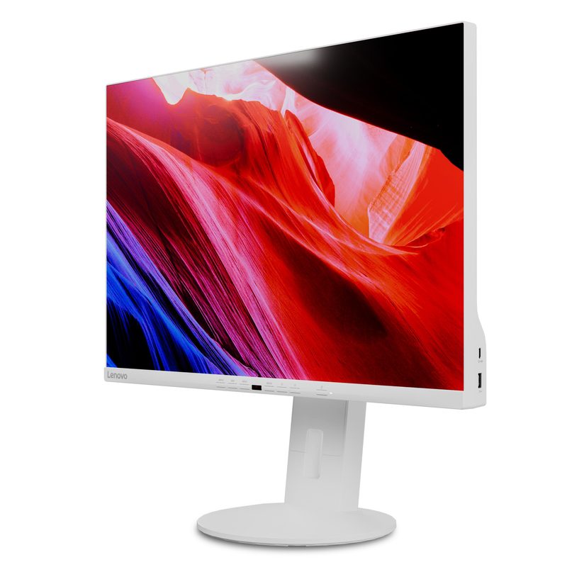 Lenovo C24d-20 computer monitor 61 cm (24") 1920 x 1200 pixels WUXGA LED Grey, White
