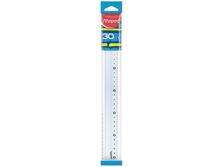 Maped 242519 RULER CRYSTAL 30CM CLEAR