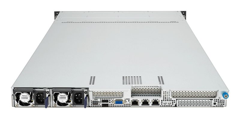 ASUS RS501A-E12-RS12U LGA 6096 Rack (1U) Black, Silver