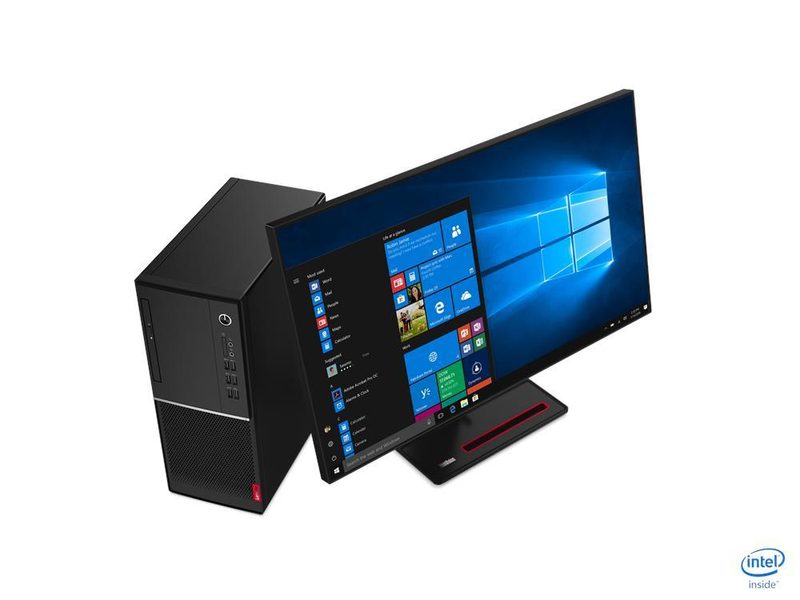 Lenovo V530-15ICR Intel® Core™ i3 i3-9100 4 GB DDR4-SDRAM 1 TB HDD Tower PC Black