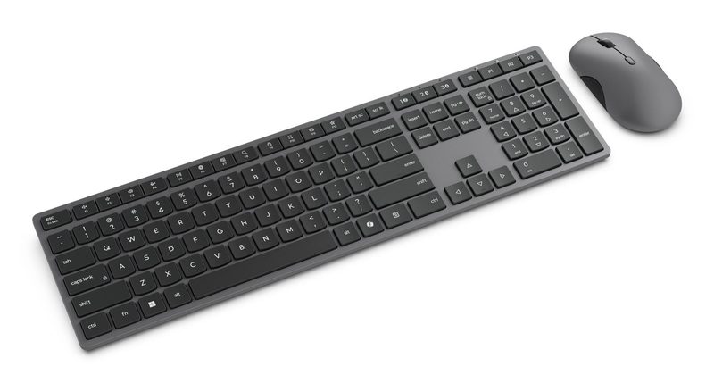 Lenovo 700 WIRELESS MOUSE keyboard Mouse included Office RF Wireless + Bluetooth UK English Grey