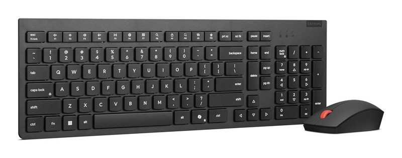 Lenovo 4X31R64481 keyboard Mouse included Home/Office RF Wireless Russian Black