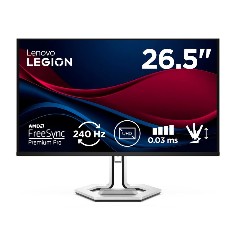 Lenovo Legion Pro 27UD-10 computer monitor 67.3 cm (26.5") 3840 x 2160 pixels 4K Ultra HD OLED Black