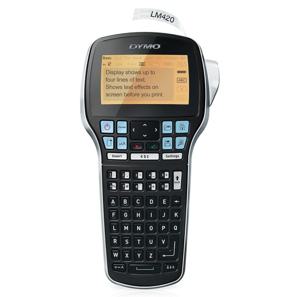 DYMO LabelManager 420P High Performance Rechargeable Portable Label Maker