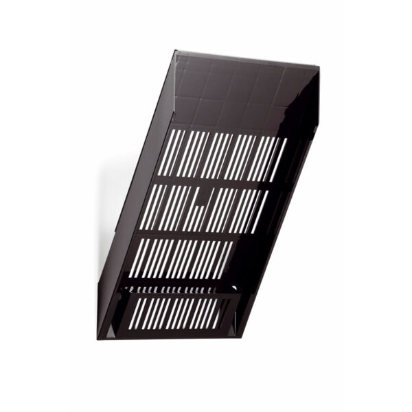 MAGAZINE RACK BLACK-1 TIER