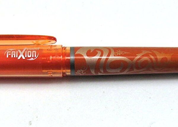 PILOT FRIXION POINT ERASABLE PEN ORANGE
