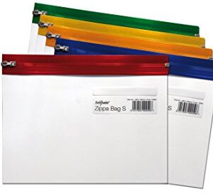 SNOPAKE 12722 ZIPPA BAG S A5 ASSORTED