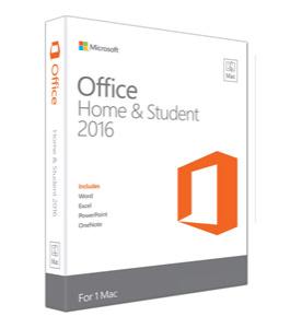 Microsoft Office Mac: Home & Student 2016