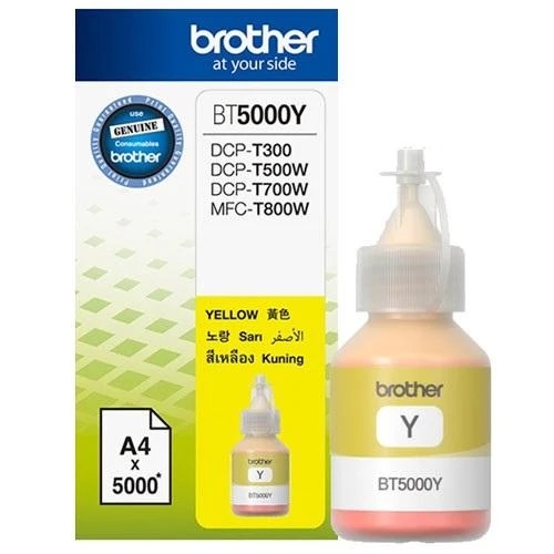 BROTHER BT-5000Y INK BOTTLE YELLOW