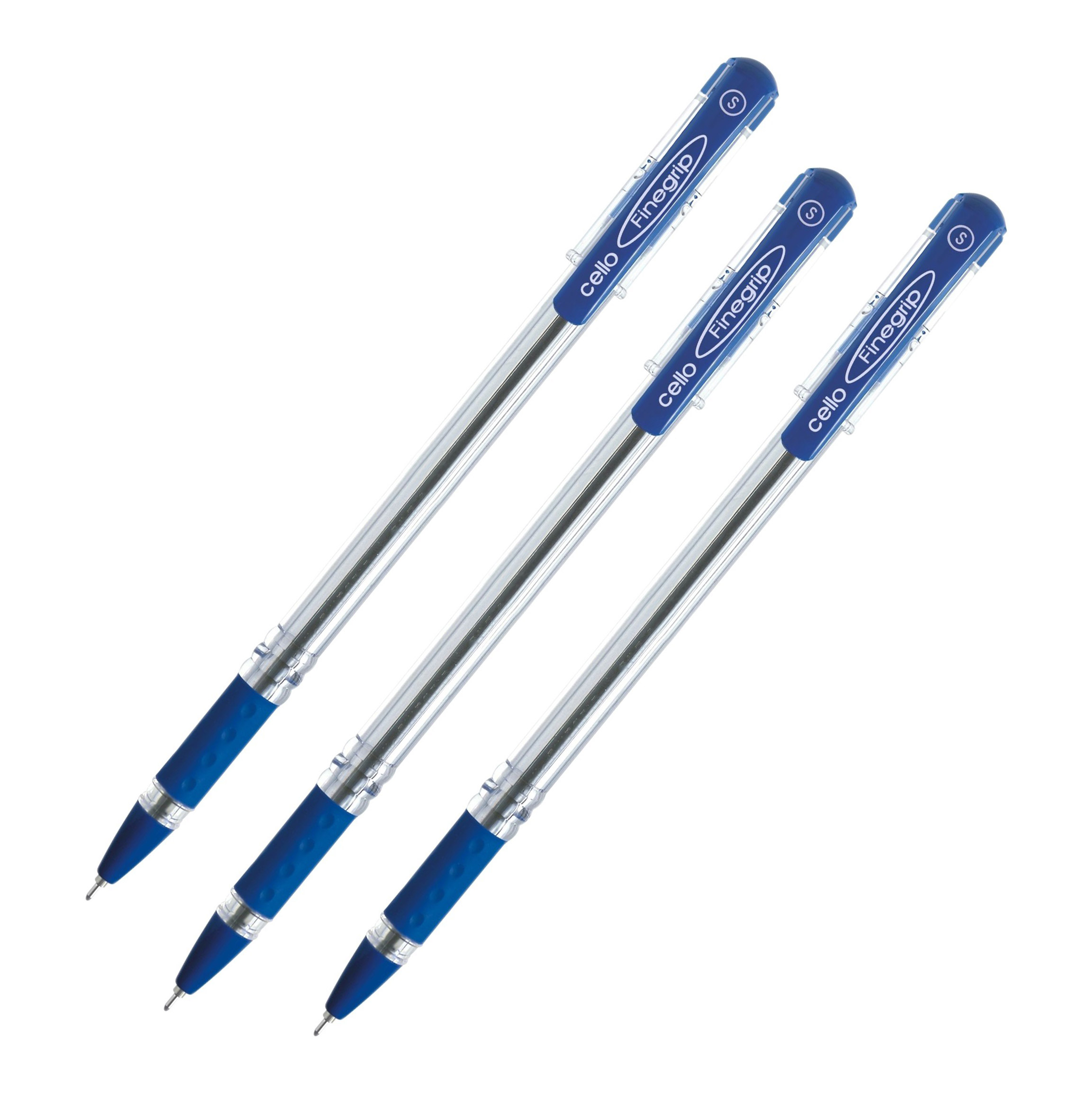 Cello Finegrip Ball Pen – Blue Pack 50
