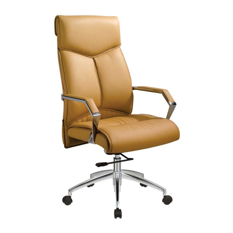 Boss Executive High Back Chair Multi-Position Tilting Mechanism With Adjustment Control