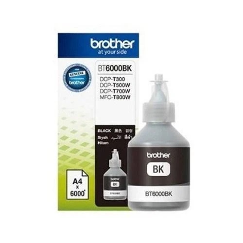 Brother Brother Ink BT6000K Black Colour For T300, T500 Printers