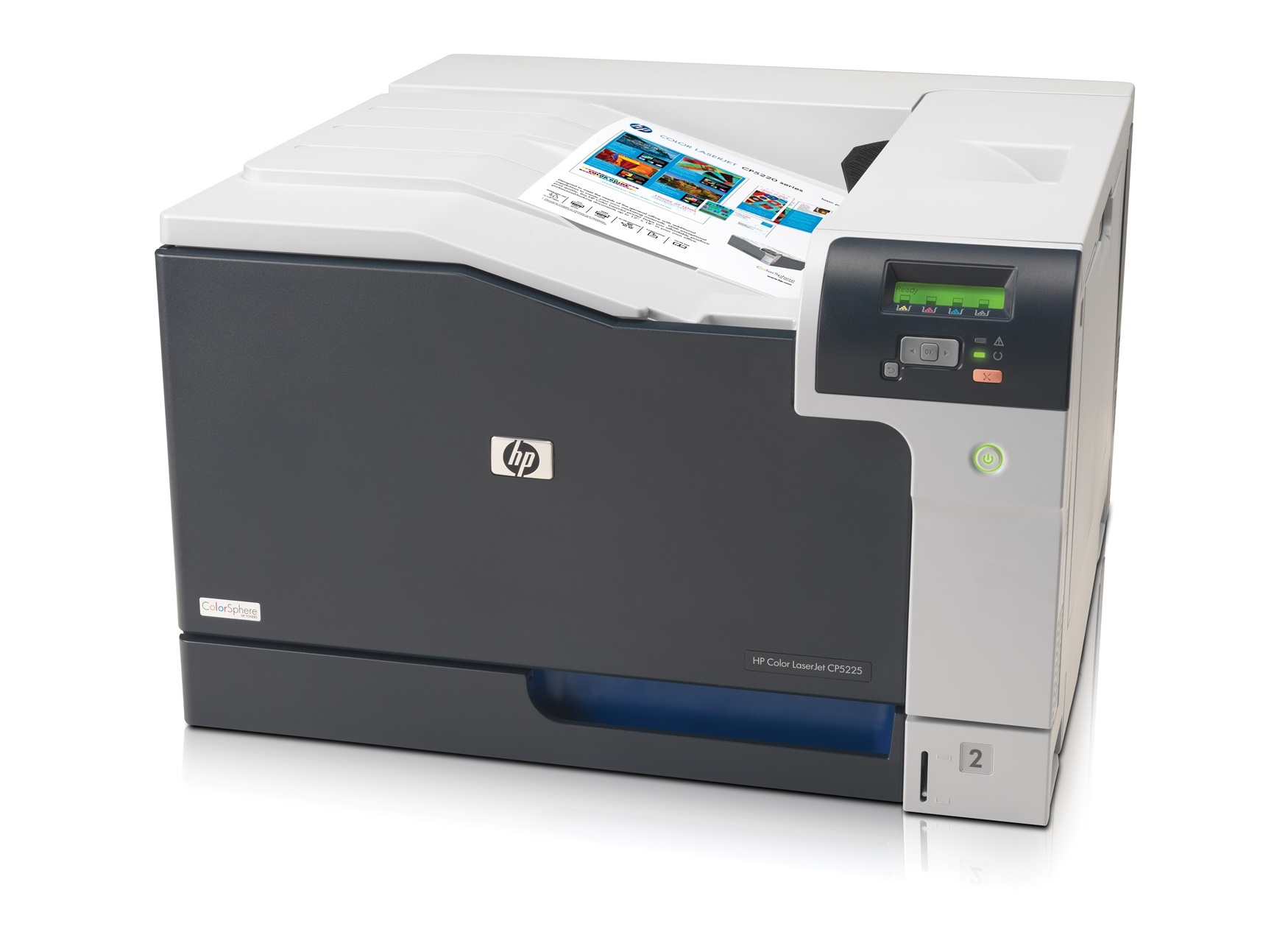 HP Color LaserJet CP5225dn Printer