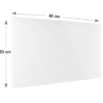 Magnetoplan Design Glasboard , 800mm x 600 mm, White  (COP 13403000)