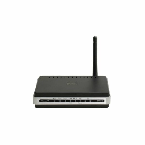 D-LINK 150MBPS WIRELESS ACCESS POINT 11N WITH 2 X10/100 MBPS PORTS/5DBI ANTENNA  DAP-1160/BAU