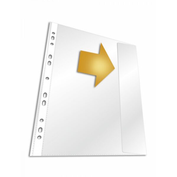 DURABLE [2664] Punched Pockets A4 - Open at Outer Edge