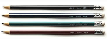 Deli (E38039) Pencil With Eraser