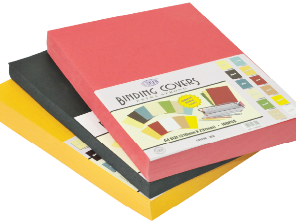 FIS FSBDE230A4BK EMBOSED BINDING SHEET A4-230GRM BLACK