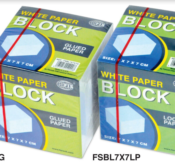 FIS PAPER BLOCK-FSBL9X9X7WP