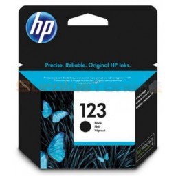 HP 123 Black Ink Cartridge (F6V17AE)