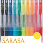 Zebra Sarasa Clip 0.7 Ballpen 10 Color Set