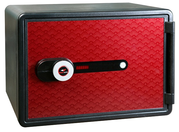 Eagle NPS-M020B New Premium Fire Resistant Safe, Red