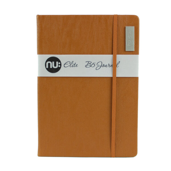 Nu Notebook [NU003814]  Elite Prestige B5 Journal - Tan