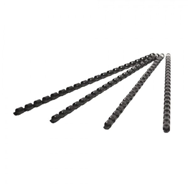 Rexel - ACCO UK [2104048] Binding Rings 6MM - Black (100 Pcs/PKT)