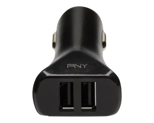 PNY Car Charger 3.4 Amps Dual USB Ports PPDC2UFK01RB