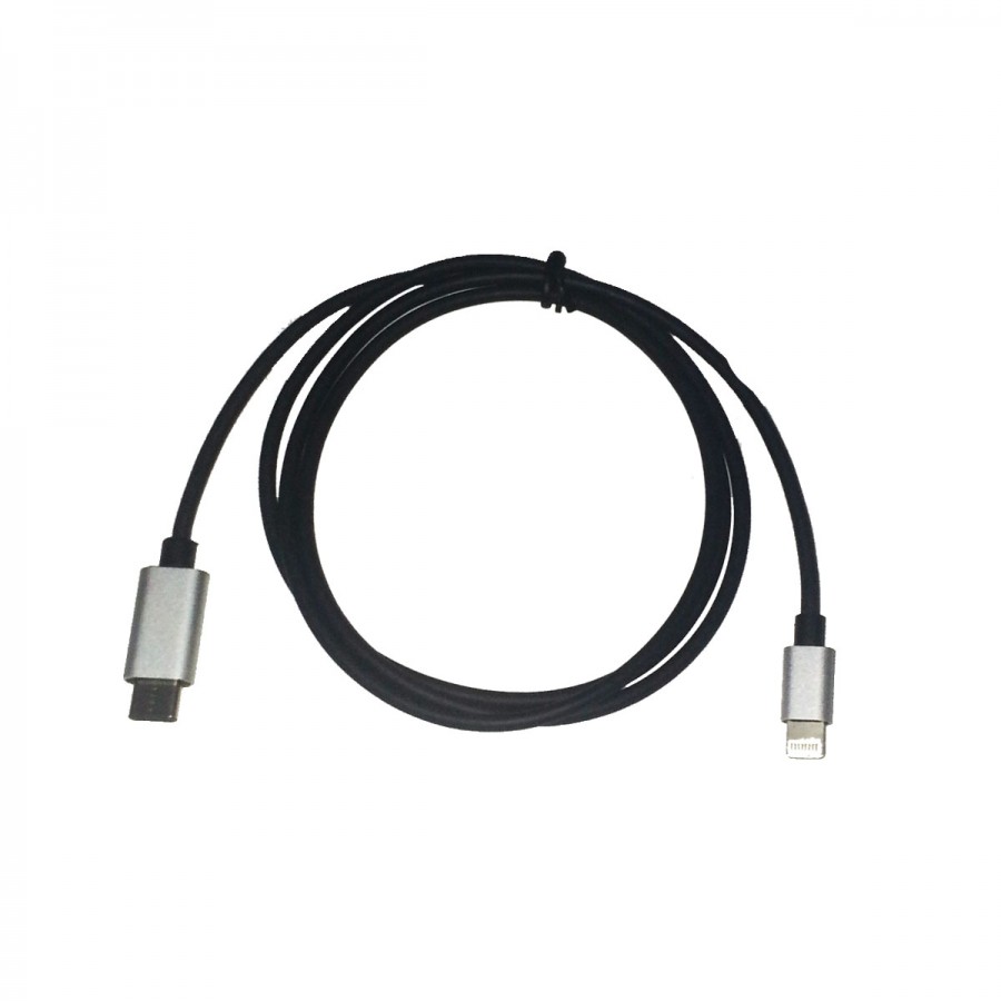 S-Tek [660174] USB C Male To Lighthing Cable 1 Meter
