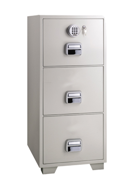 Eagle Safe Fire Resist. SF680-3EKX Filing Cabinet With 3 Drawer – White