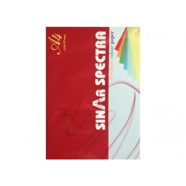 Sinar Spectra Colored Copy Paper A4 – 80GSM- 20 SHEETS