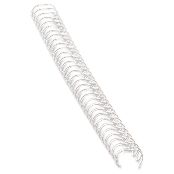 FELLOWES WIRE COMB 6MM WHITE A4 PK-53215