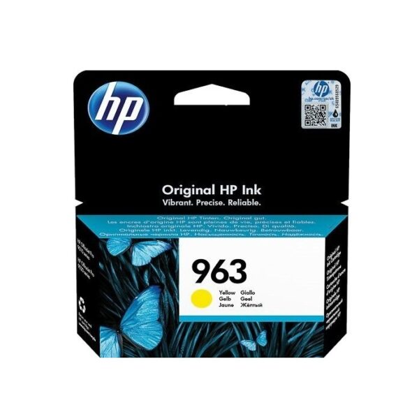 HP 963 Yellow Original Ink Cartridge (3JA25A)