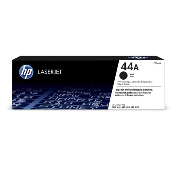 HP 44A Black Original LaserJet Toner Cartridge (CF244A)