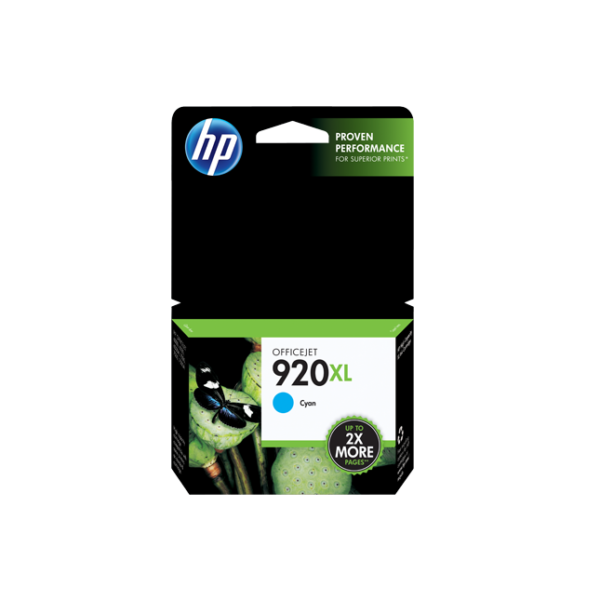 HP 920XL High Yield Cyan Original Ink Cartridge