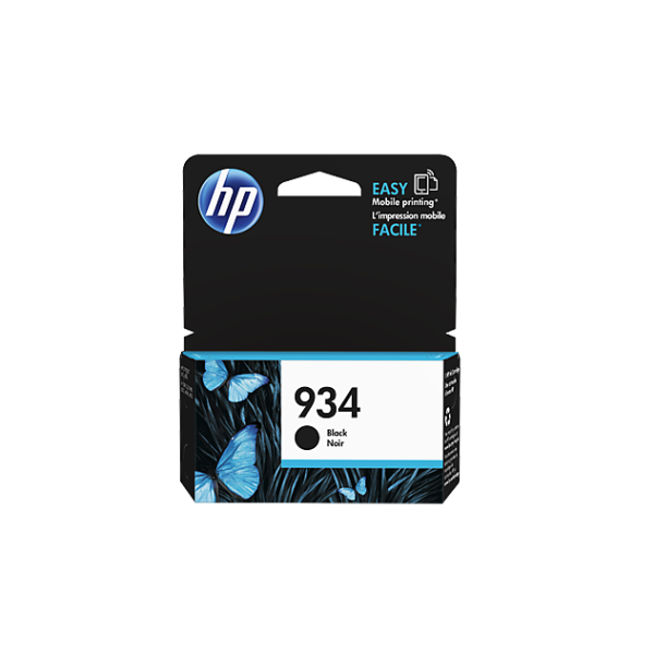 HP 934 Black Original Ink Cartridge C2P19AN