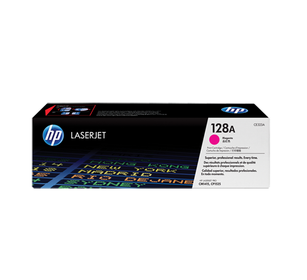 HP 128A Magenta Original LaserJet Toner Cartridge (CE323A)