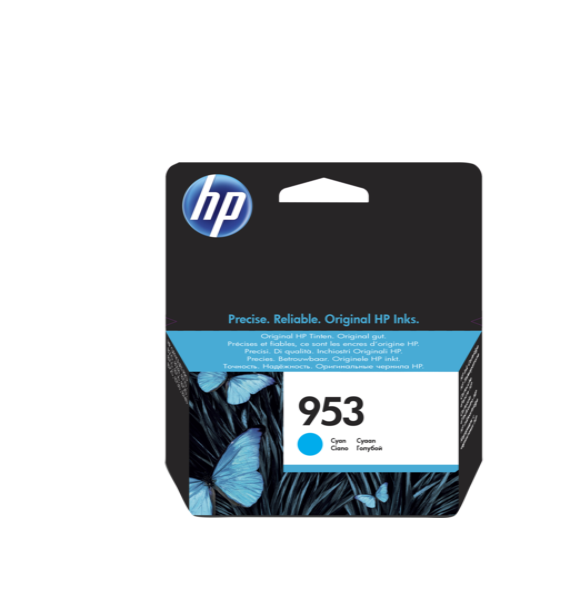 HP 953 Cyan Original Ink Cartridge (F6U12AE)