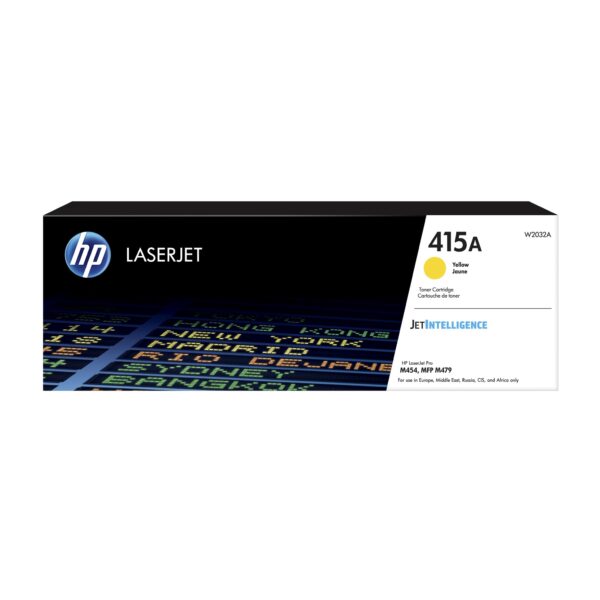 HP 415A Yellow Original LaserJet Toner Cartridge (W2032A)