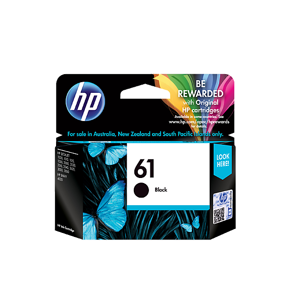 HP 61 Black Original Ink Cartridge