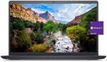 2022 Newest Dell Inspiron 15 3510 Business Laptop, 15.6" HD Display, Intel Celeron N4020 Processor, 8GB DDR4 RAM, 128GB PCIe SSD, Webcam, HDMI, Wi-Fi, Bluetooth, Windows 11 Pro, Black